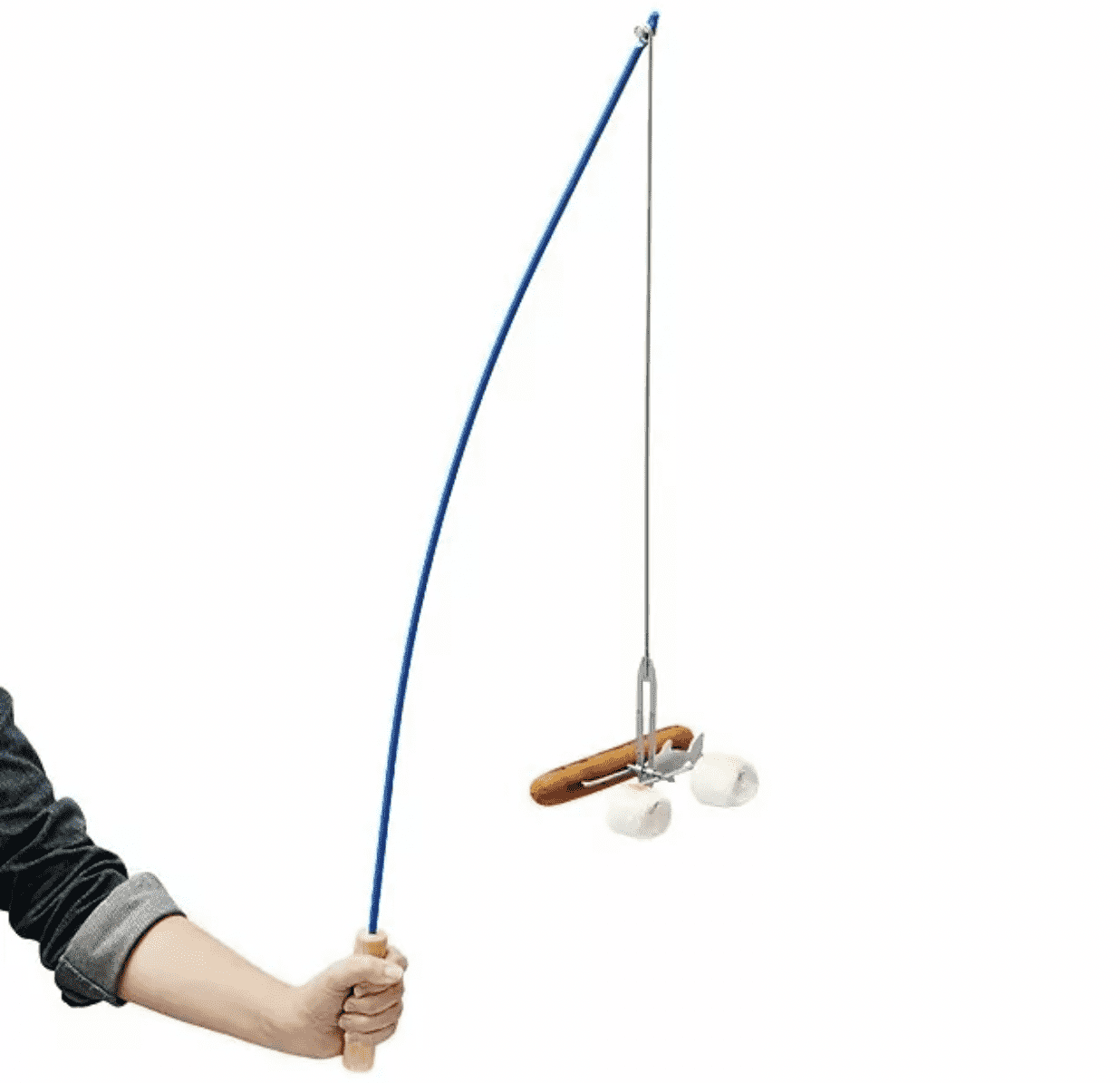 Fishing Pole Campfire Roaster