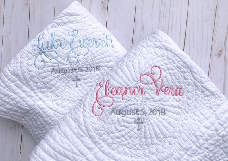 Personalized Baby Blanket