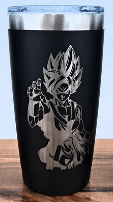 Anime Engraved Tumblers