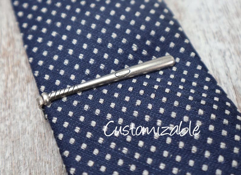 Baseball Bat Tie Bar