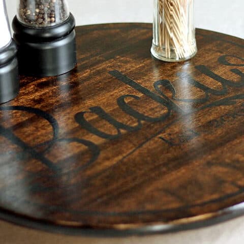 Image for Personalized Lazy Susan IKEA Hack!