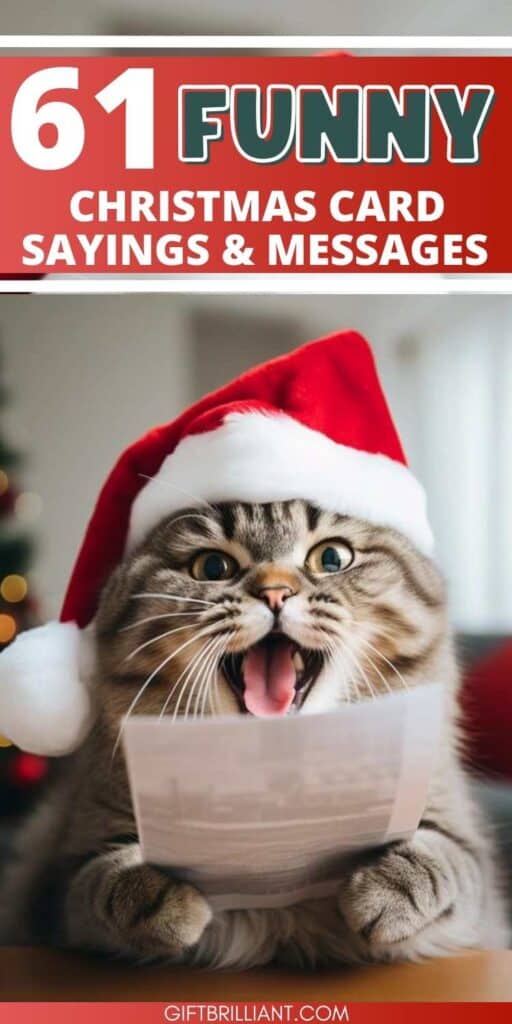 funny christmas card sayings and messages