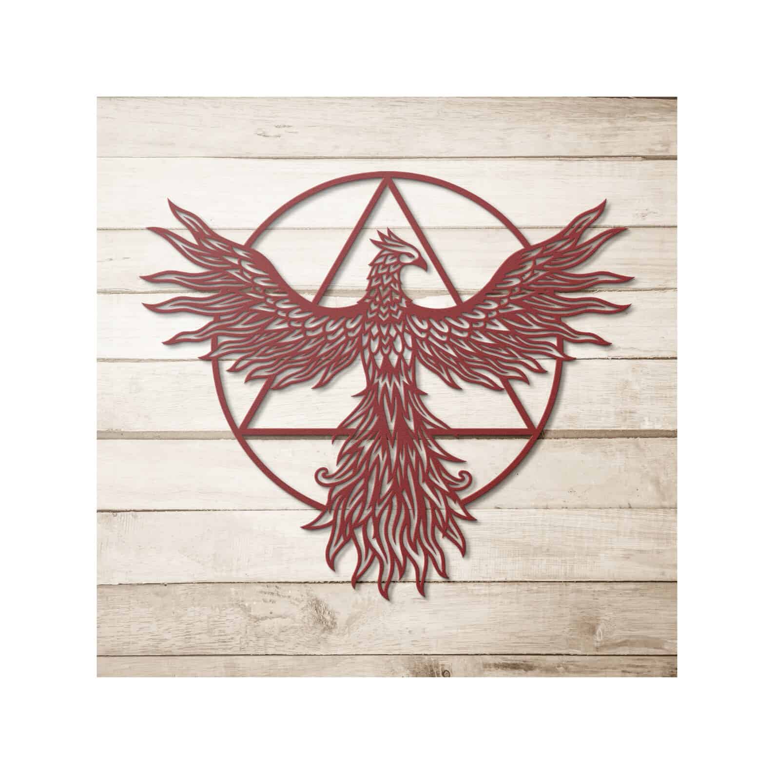 Alcoholics Anonymous Phoenix Metal Wall Art