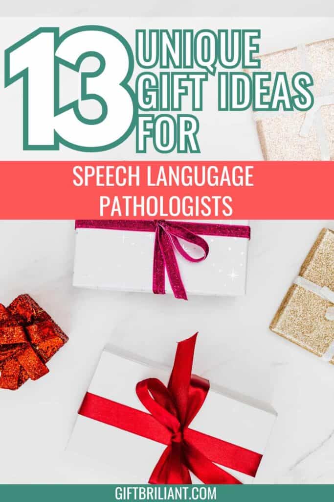 best gift ideas for speech therapist