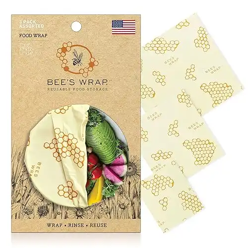 Organic Reusable Beeswax Food Wraps